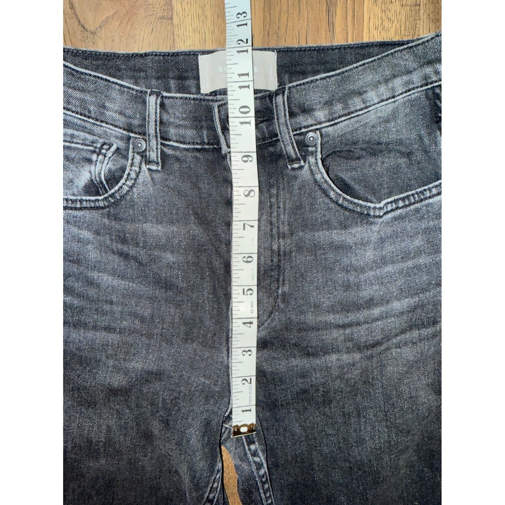 Everlane The Cheeky Bootcut Jean Washed Black High Rise Denim 26 Regular - Picture 7 of 8